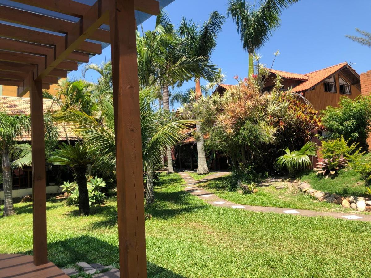 Chales Solana Localizados 50 Metros Do Mar Garopaba Zewnętrze zdjęcie
