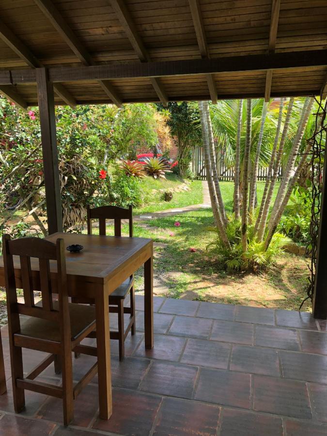 Chales Solana Localizados 50 Metros Do Mar Garopaba Zewnętrze zdjęcie